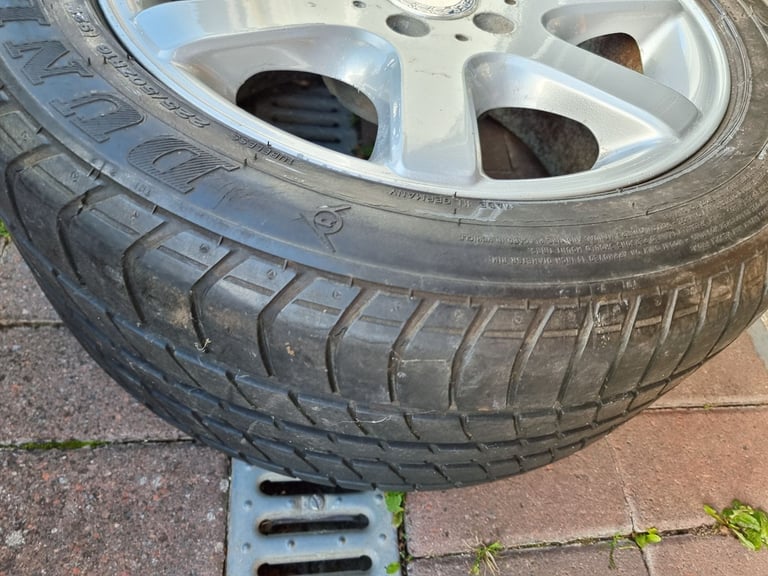 2 x rear allow wheels r170 Mercedes slk