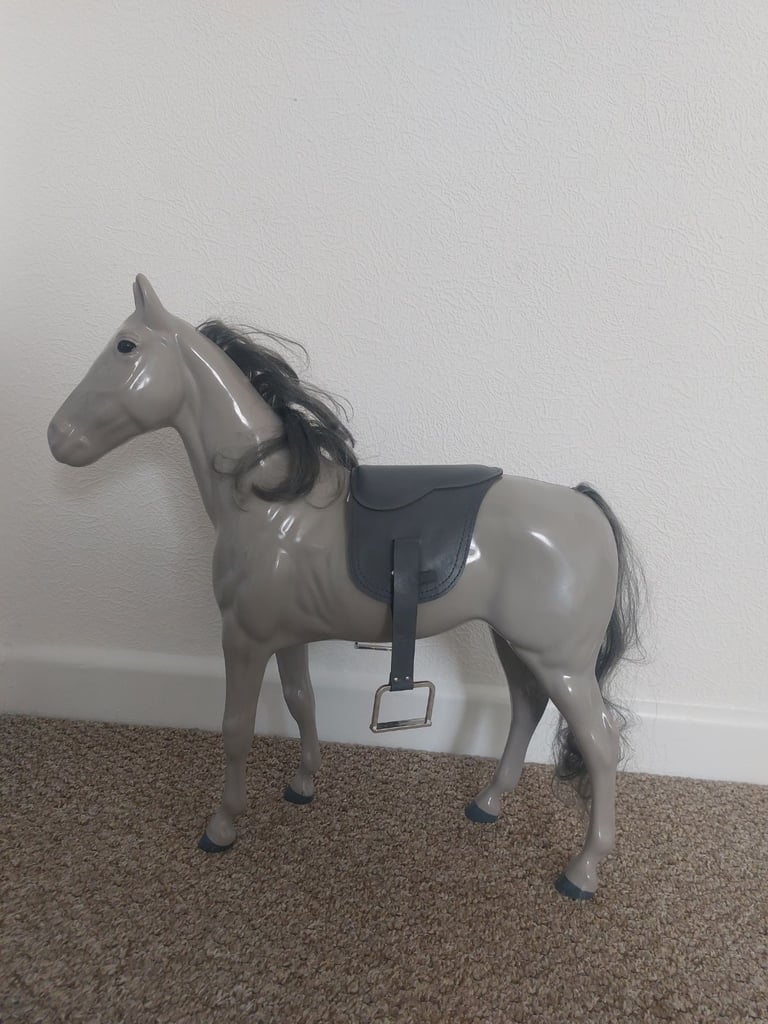 image for Plastic horse 19 inches for dolls by Designafriend