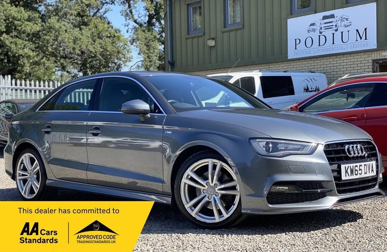 2016 Audi A3 2.0 TDI S line Euro 6 (s/s) 4dr (Nav) Saloon Diesel Manual