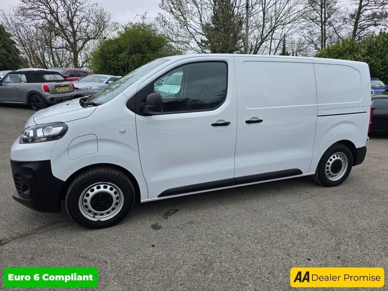 2023 Citroen Dispatch E 1000 75 kWh Enterprise M in white, 12,000 miles, full service history, 1 ...
