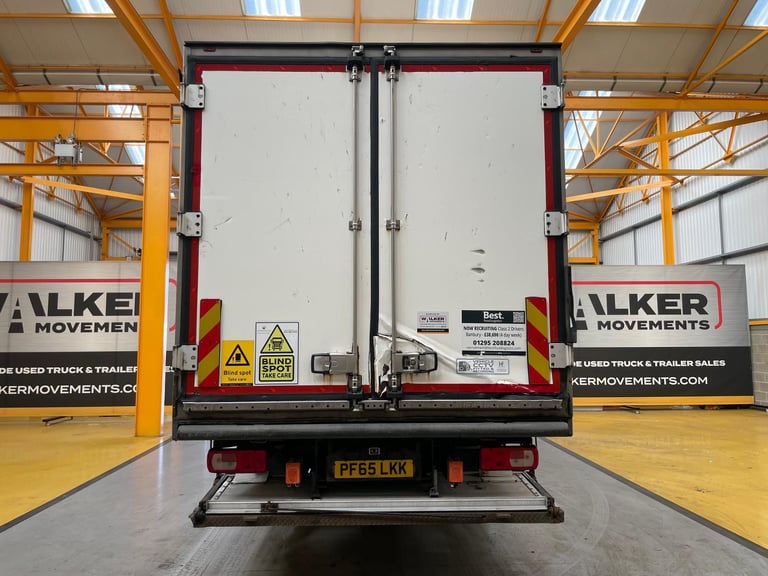 DAF CF290 *EURO 6*, 6X2 26 TONNE INSULATED FRIDGE/FREEZER – 2016 – PF65 LKK
