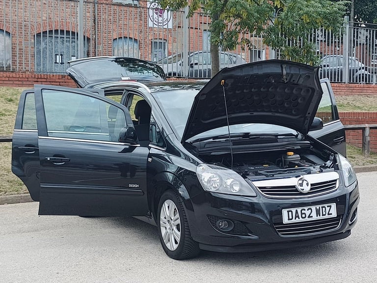 2012 Vauxhall Zafira 1.6 16V Design Euro 5 5dr (SNav) MPV Petrol Manual