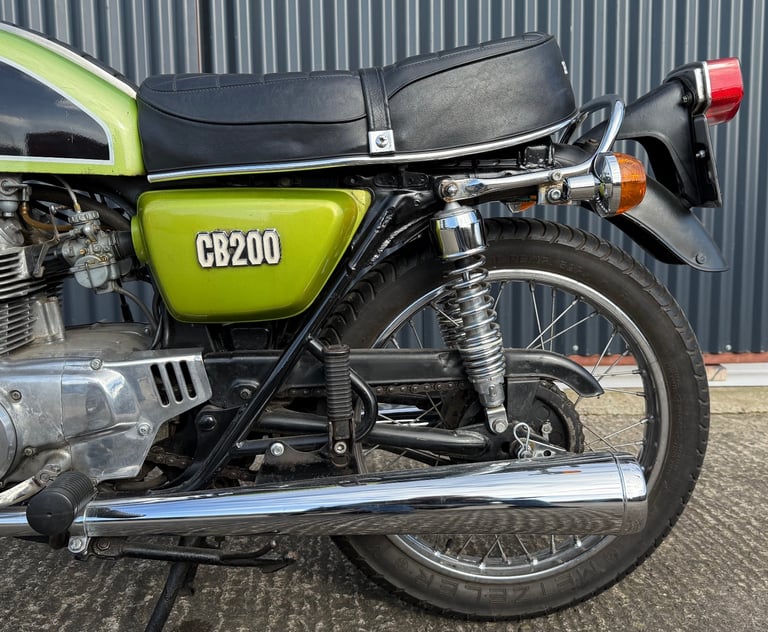 Honda, CB200, 1976, 198 (cc) Vintage / Historic Motorbike Motorcycle