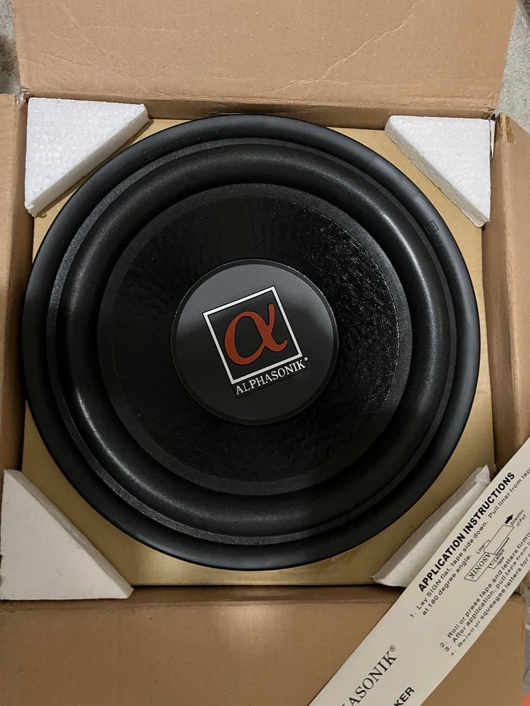 Alpha PSW112C car subwoofer