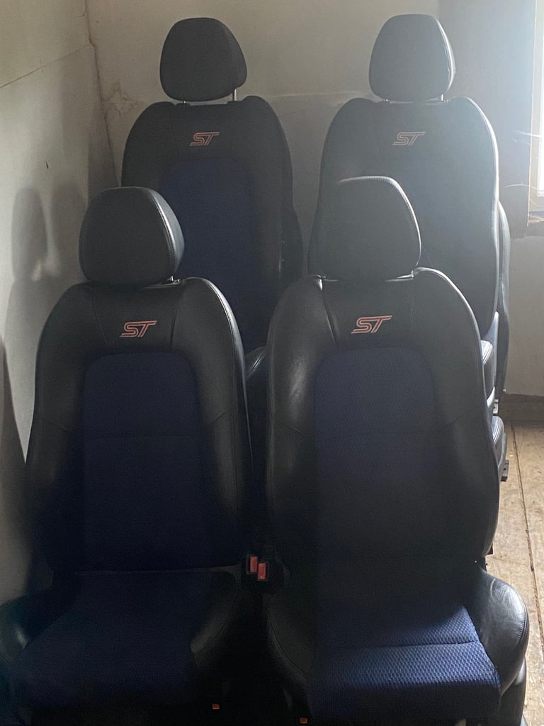 Ford Fiesta Mk6 ST & Zetec S interiors Seats 