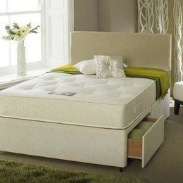 image for Fast Delivery !! Double Divan bed with Mattress - Fast delivery 