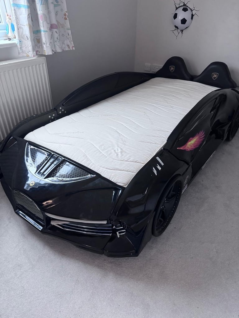 Children’s Car Bed with sounds and lights 