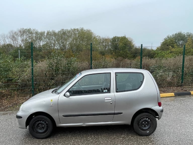 FIAT SEICENTO 1.1 ACTIVE 03 REG 3 DOOR GENUINE 34036 MOT FEBRUARY 17TH 2026 LOW INSURANCE 45+MPG