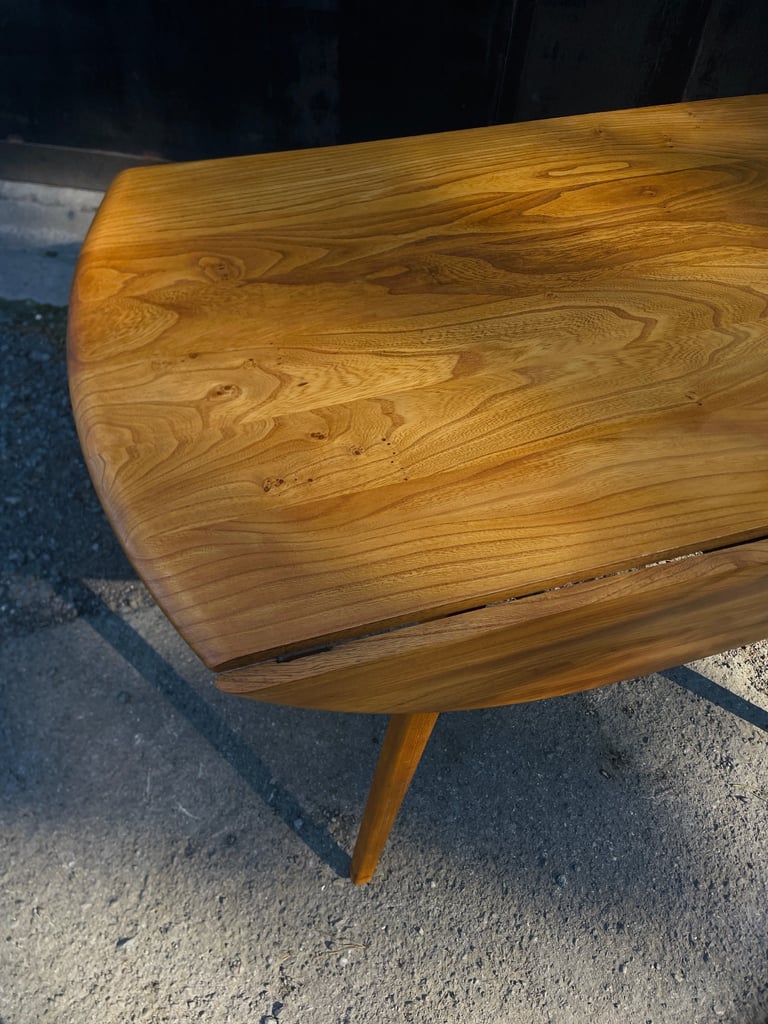 ERCOL 384 DROP LEAF DINING TABLE