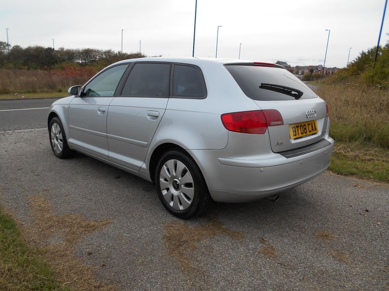 AUDI A3 SPECIAL EDITION 1.6 HATCHBACK STUNNING SILVER 2008 BARGAIN ONLY £1495 *LOOK* PX/DELIVERY