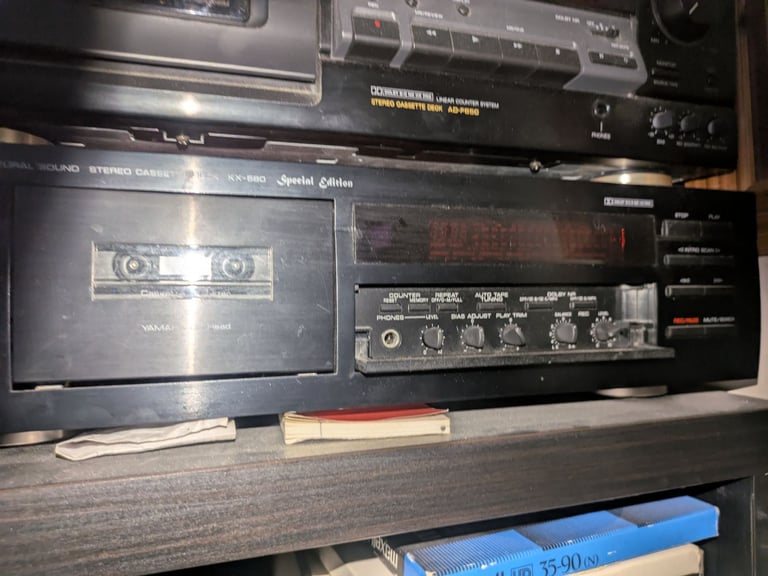 Yamaha kx580.cassette deck ,hifi separate