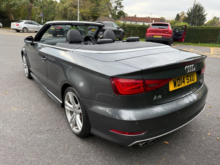 2014 Audi A3 Cabriolet 1.8 TFSI S line S Tronic quattro Euro 6 (s/s) 2dr