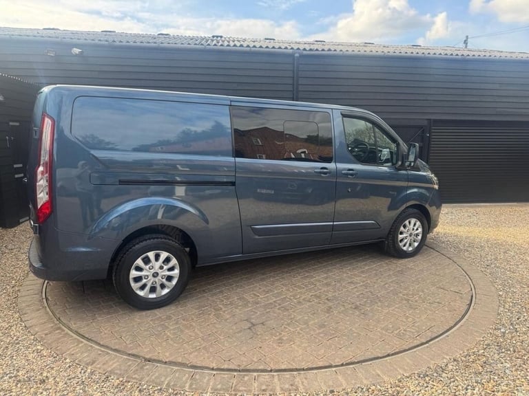 2019 Ford Transit Custom 2.0 300 EcoBlue Limited Crew Van Double Cab 5dr Diesel Auto L2 H1 Euro 6...