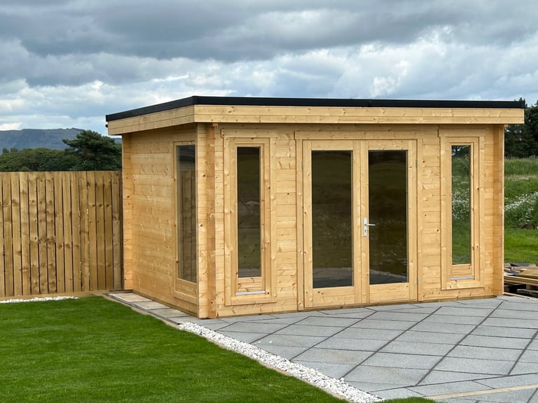 image for Tuin Victoria Log Cabin Garden Building (Please read ad)