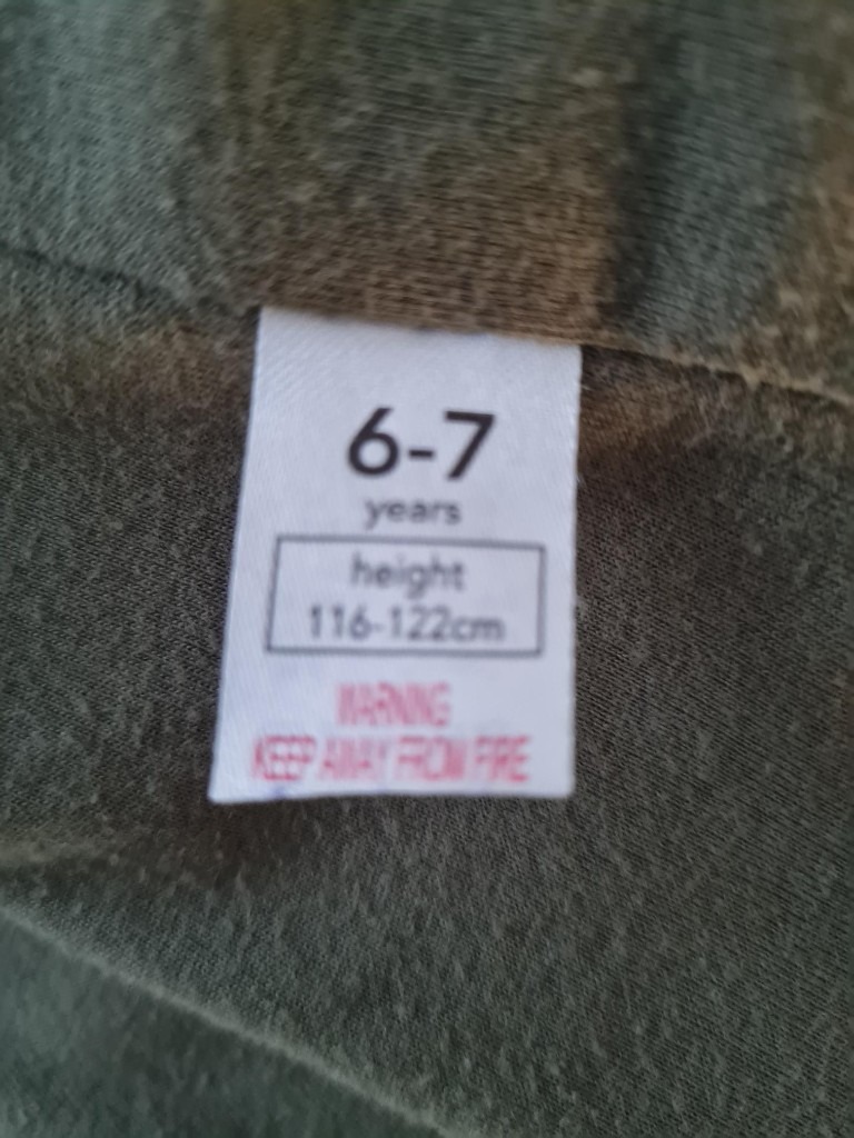 Girls Khaki Hooded Jacket 6-7yrs