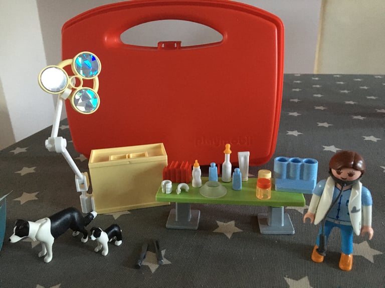 Playmobil vet visit set 5653