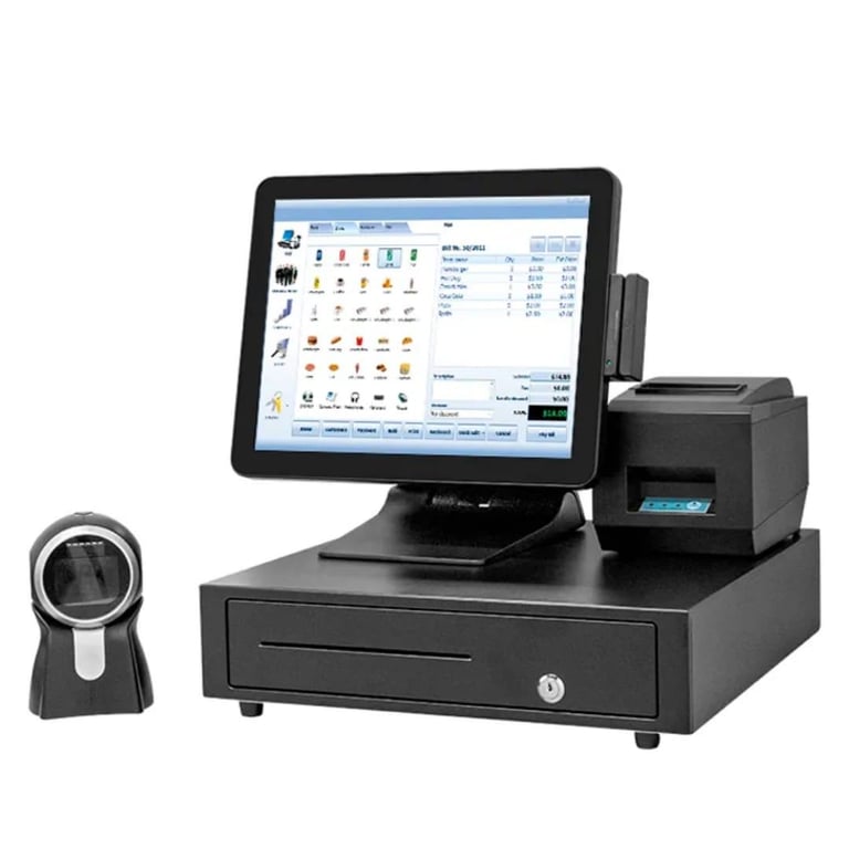 COMPLETE EPOS TILL SYSTEM FOR RETAIL OR FAST FOOD 