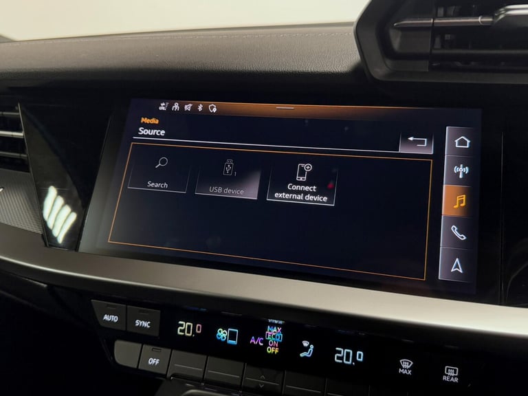 2022 Audi A3 1.5 TFSI 35 S line Sportback 5dr Petrol S Tronic Euro 6 (s/s) (150 ps) HATCHBACK Pet...