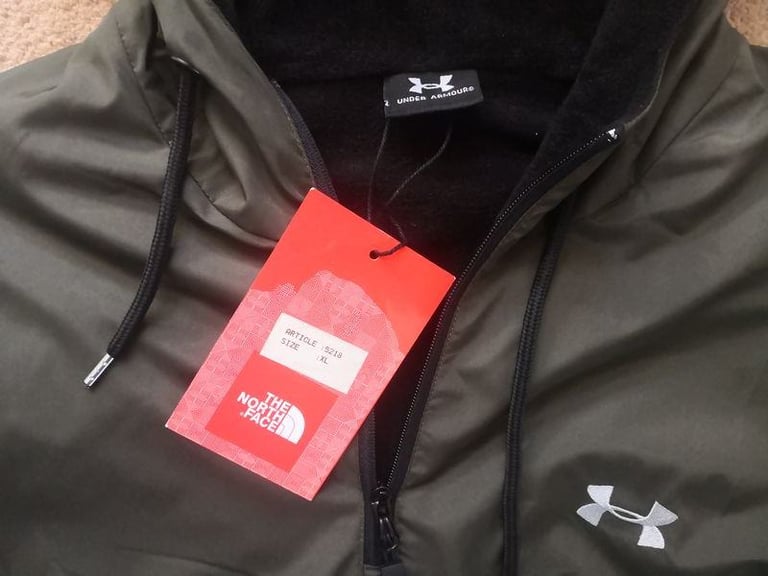 UNDER ARMOUR Green Hoodie Hooded Sweatshirt Top. Brand new, unused with original tag.