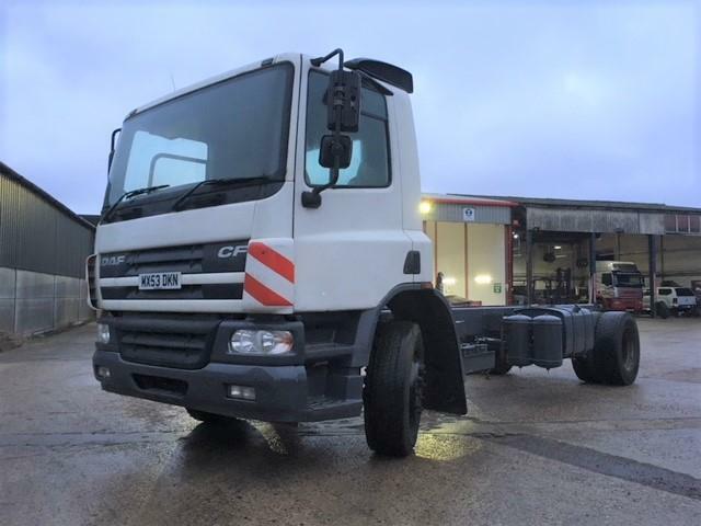 2003 DAF FA CF65.220 Tipper Chassis Cab,Steel Suspension