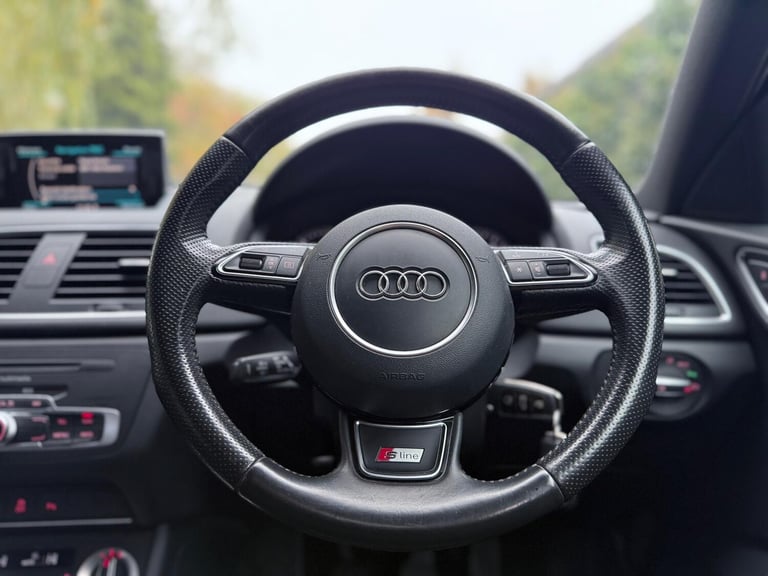 2013 Audi Q3 2.0 TDI Quattro S Line 5dr Diesel White ESTATE Diesel Manual