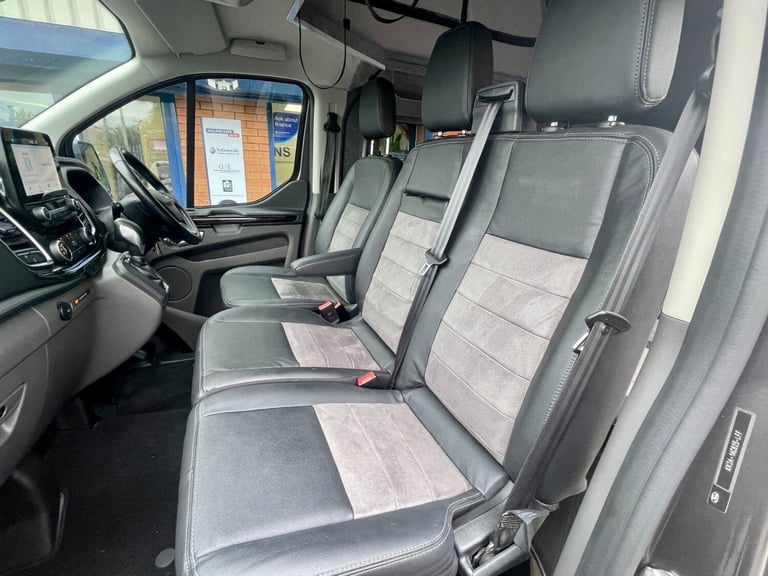 2022 Ford Transit Custom 2.0 EcoBlue 185ps Low Roof Sport Auto Camper with Pop Top PANEL VAN Dies...