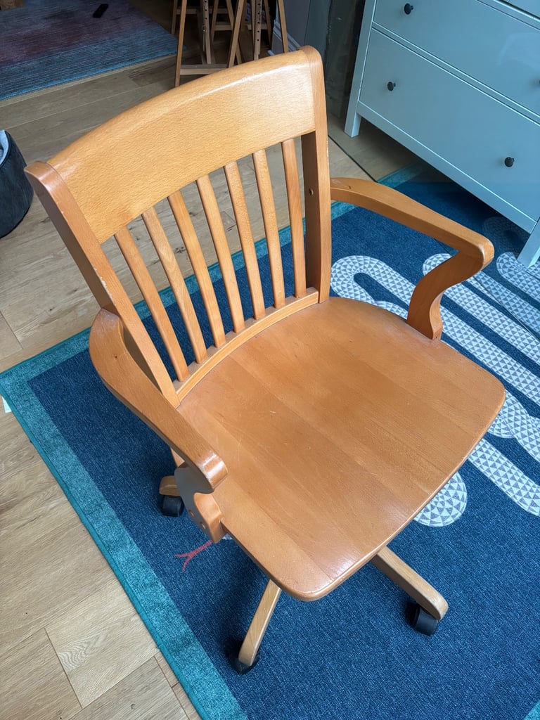 Wooden Marks and Spencer Office chair