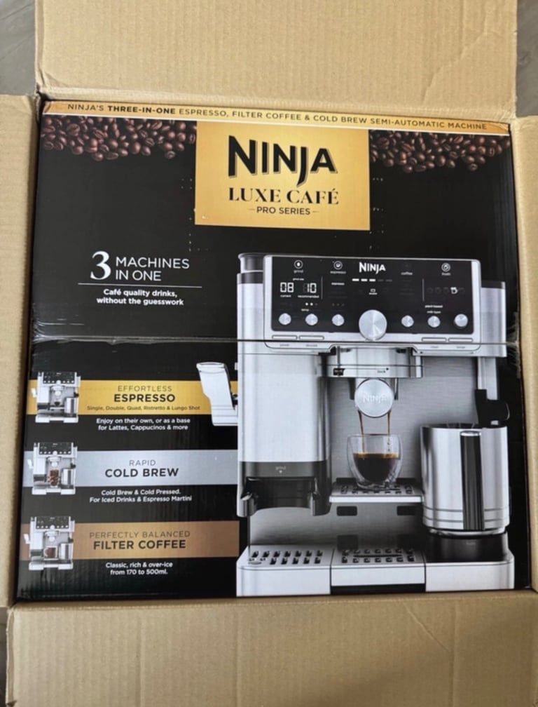 NEW Ninja Luxe Cafe Pro Coffee Machine RRP£699.99
