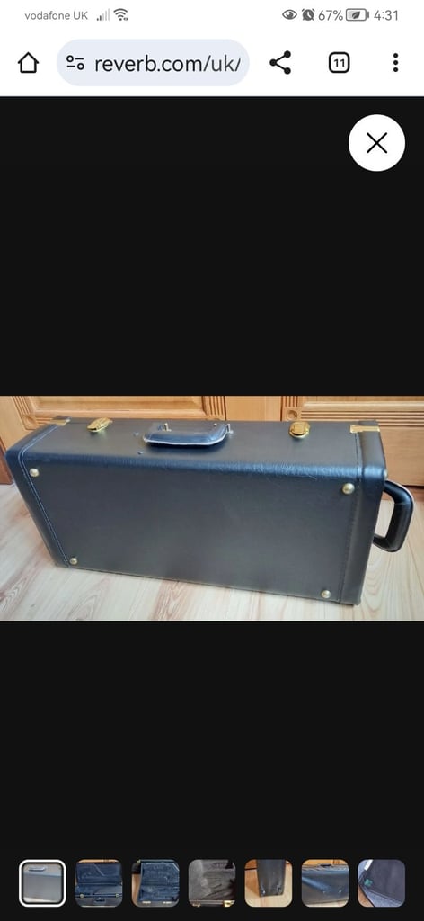 image for Selmer Tri Pac Case Mid 90s sturdy wood