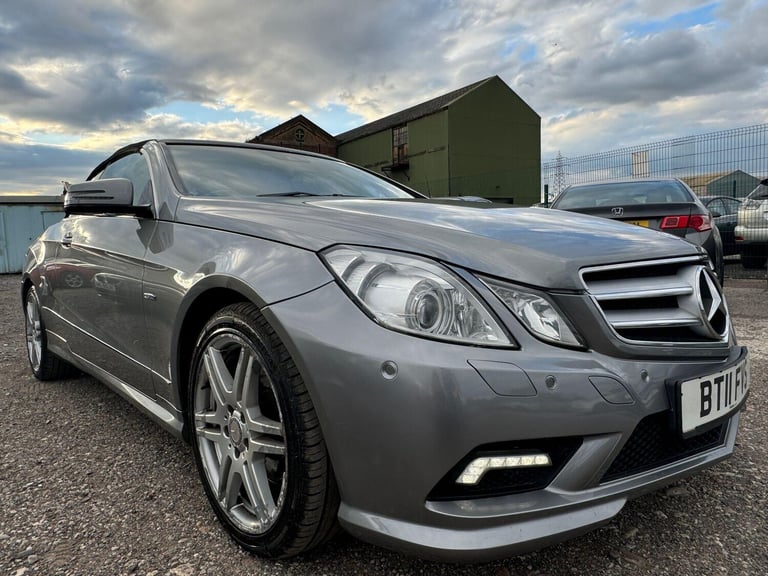 2011 Mercedes-Benz E-Class E250 CDI BlueEFFICIENCY Sport 2dr Tip Auto CONVERTIBLE DIESEL Automatic