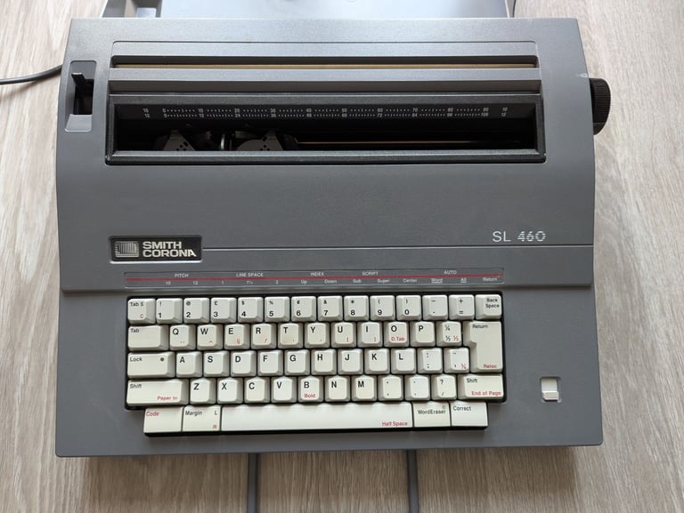 Vintage Smith Corona Electric Typewriter SL460
