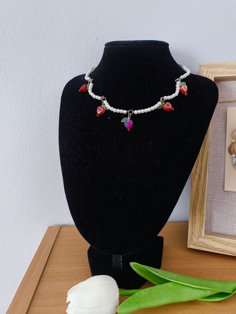 image for Womens beaded necklace 