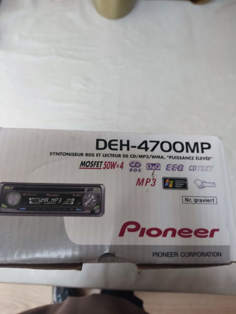 Pioneer car radio/cd player 50x4 output MP3 WMA  £50 Ono  