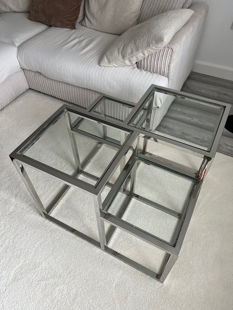 image for Coffee table stainless steel