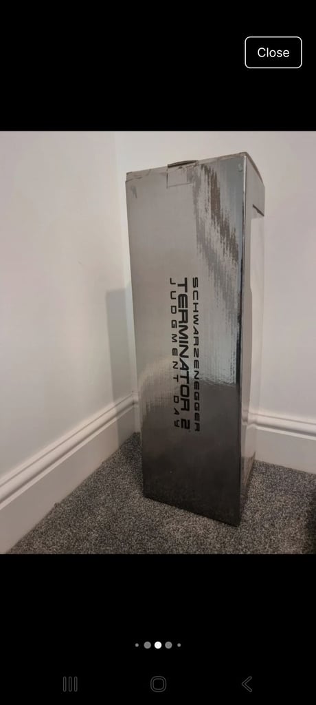 Terminator 2 end arm RARE ! w/ 4k , 3d  ,vinyl 3d 