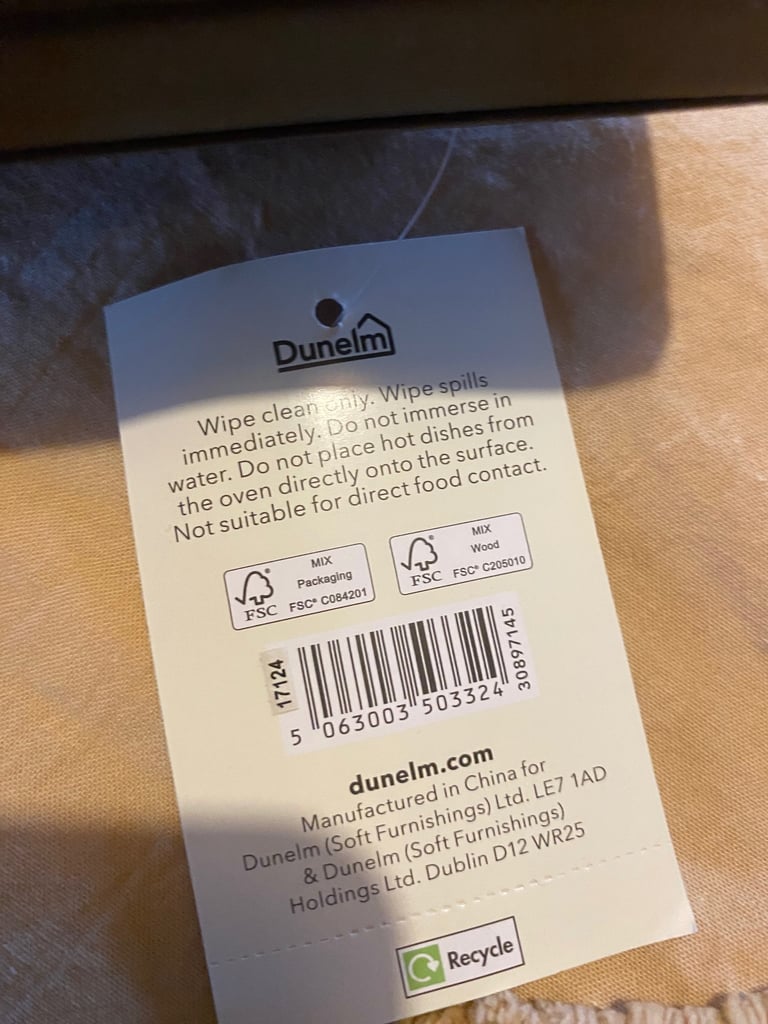Dunelm Highland cow padded lap tray brand new