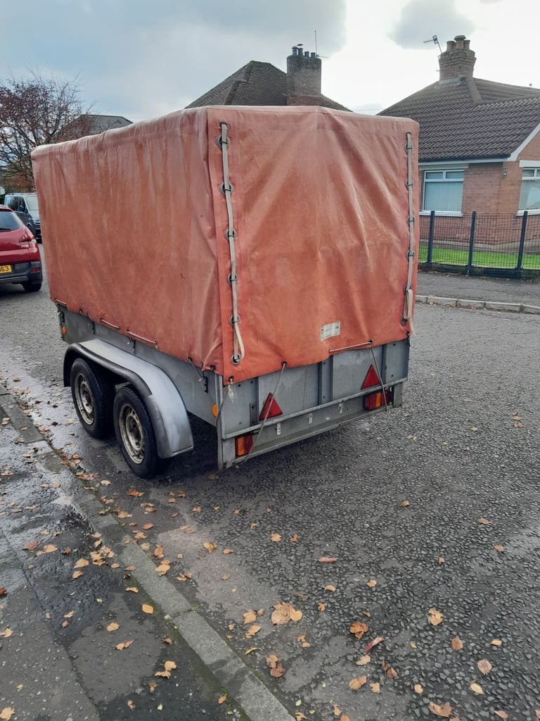 4 wheel galvanised trailer 
