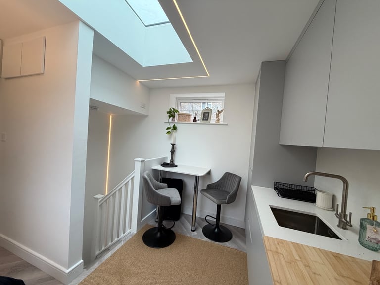 Stunning Newly Built One-Bed Duplex Flat  