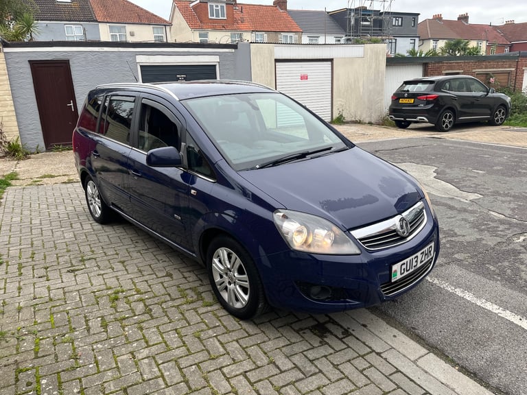 VAUXHALL ZAFIRA 7 SEATS NEW MOT CHEP TAX 1.7 CDTI 6 SPEED MANUAL