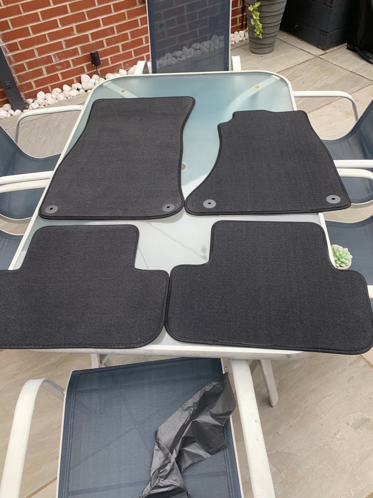 Audi A4 original car mats. 