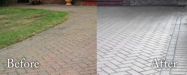 Driveway cleaning