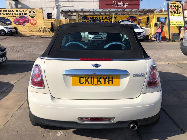 2011 MINI Convertible 1.6 Cooper [122] 2dr CONVERTIBLE Petrol Manual