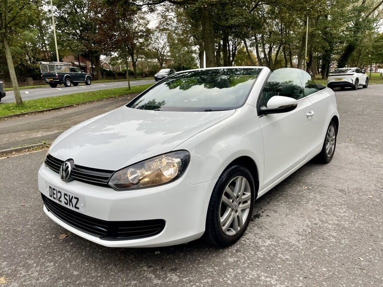 2012 Volkswagen Golf 1.6 TDI BlueMotion Tech S 2dr CONVERTIBLE DIESEL Manual