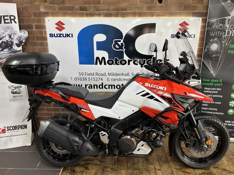 V-Strom DL1050XT , Pre Wired for TomTom , Full Dealer History