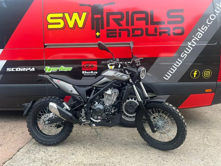 Beta Alp X 350cc Scramble Style On/Off-Road Bike - Fun Green Lane Enduro