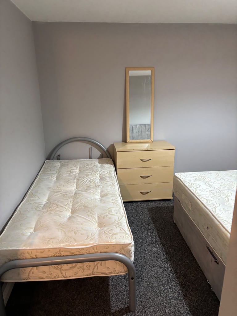 Bedroom set wardrobe drawers and bedside cabinet 