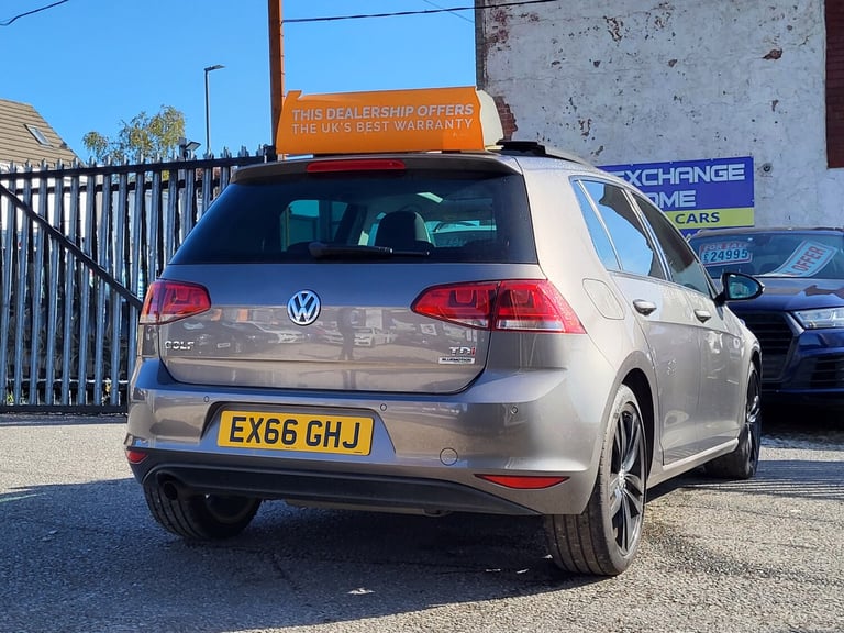 2016 Volkswagen Golf 1.6 TDI 110 GT Edition 5dr DSG PAN ROOF TOP SPEC HATCHBACK Diesel Automatic
