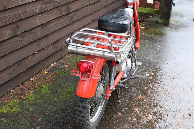 Honda CT90 CT 90 Trail 1968 Winter Restoration Project 799 miles from new!. #4