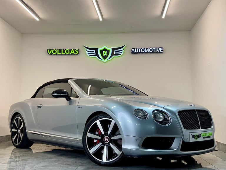 2015 Bentley Continental 4.0 V8 GTC S Auto 4WD Euro 5 2dr CONVERTIBLE Petrol Automatic