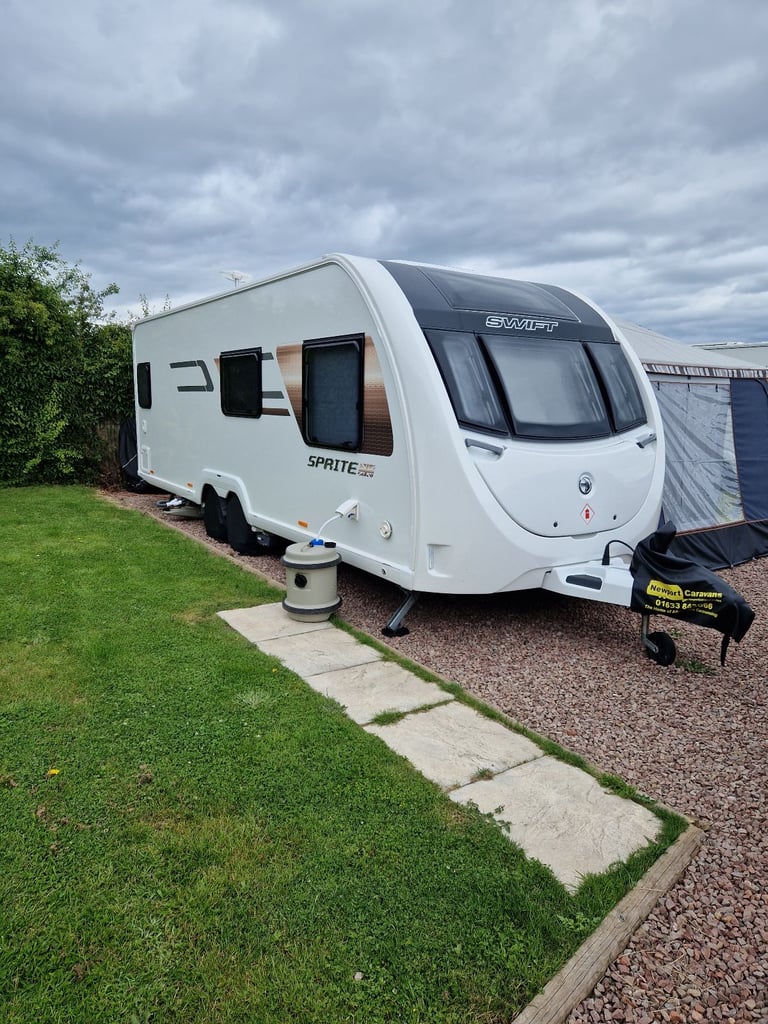 Swift Sprite EW twin axle, fixed bed touring caravan for sale